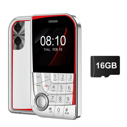 SERVO V10 Card Mobile Phone 2.01" Screen Magic Voice Speed Dial Flashlight FM Radio MP4 Player 2G GSM Dual SIM Small Cellphones