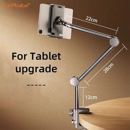 Tablet Bracket For Bed IPad Stand 360° Rotating Bed Tablet Mount Stand With 90cm Metal Arm For 4.7~12.9 Inch Phone Tablet Holder