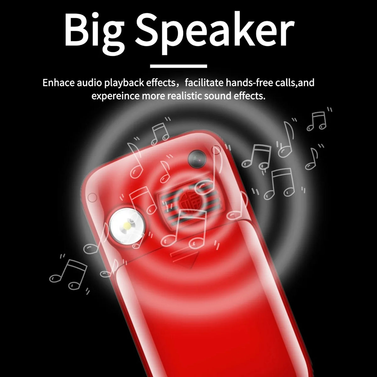 Dual Display Senior Cellphone Two SIM Large Push Keypad Speed Dial Torch FM Push Button SOS Button Elderly Cover Mobile Phone