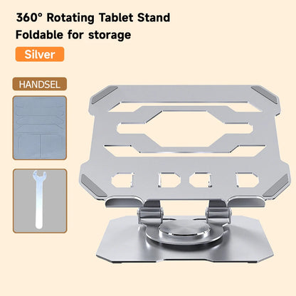 Tablet Holder Carbon Steel Stand With 360° Rotation Adjustable Stand For iPad Pro Air Mini Mobile Phone Desk Bracket