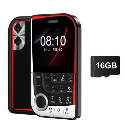 SERVO V10 Card Mobile Phone 2.01" Screen Magic Voice Speed Dial Flashlight FM Radio MP4 Player 2G GSM Dual SIM Small Cellphones