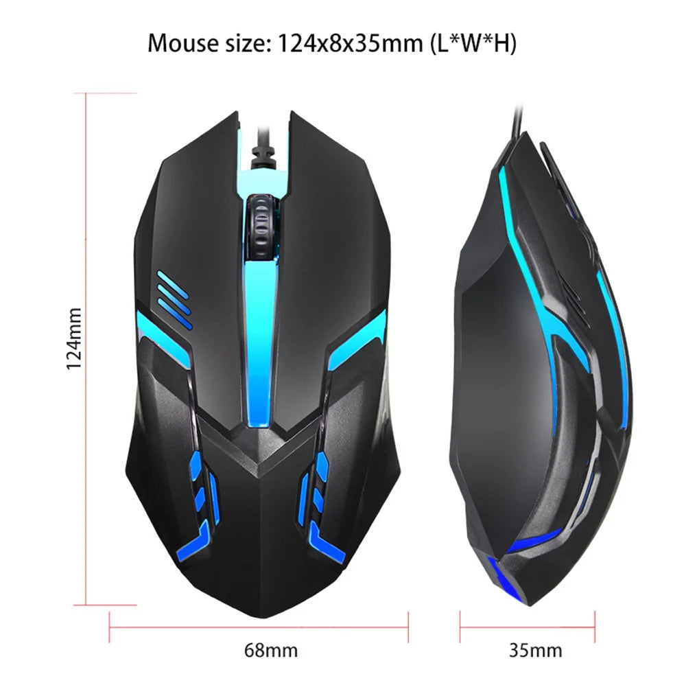 USB Gaming Mouse 5000 DPI  Professional Gamer For PC Laptop
