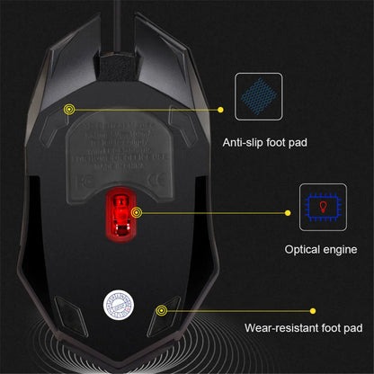 USB Gaming Mouse 5000 DPI  Professional Gamer For PC Laptop