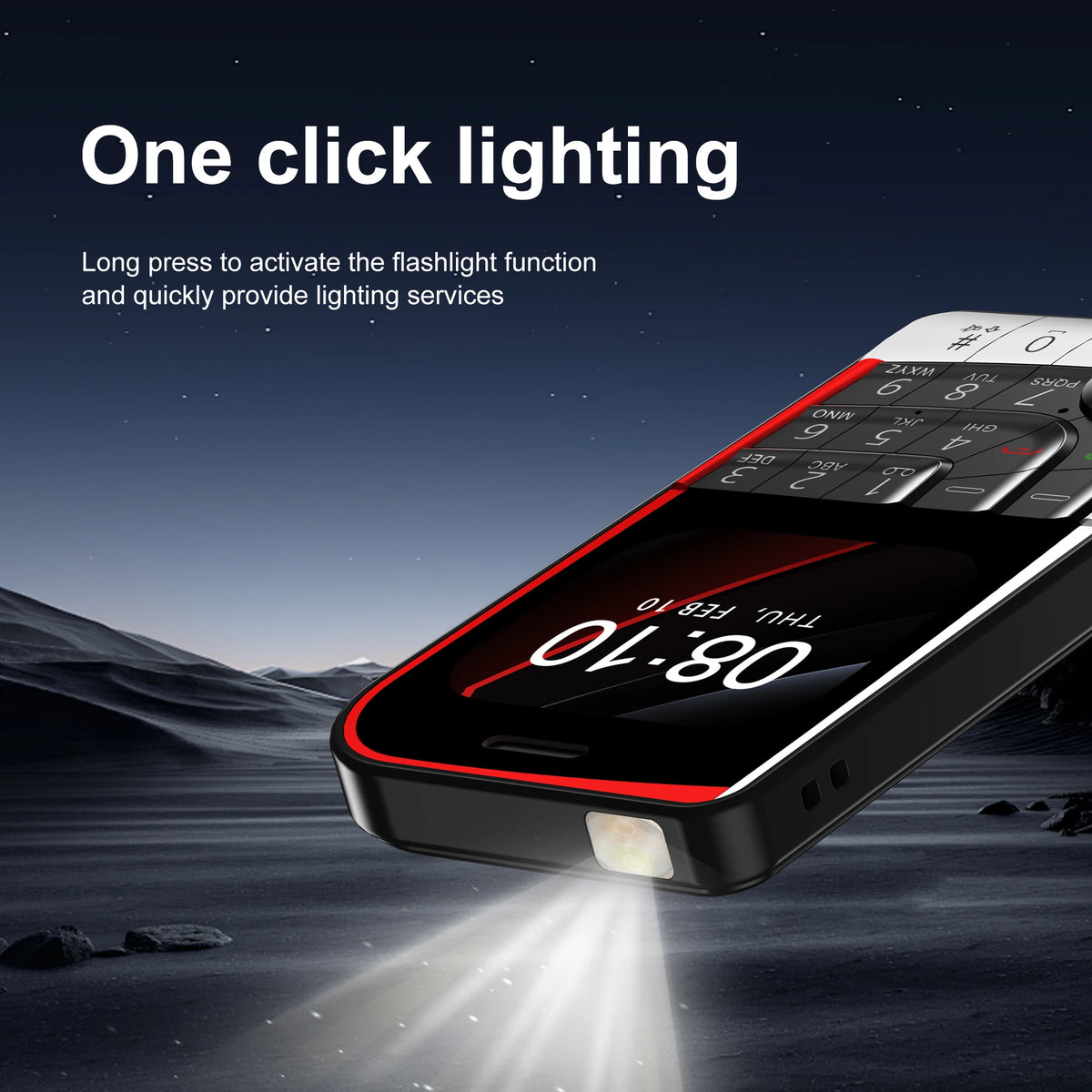SERVO V10 Card Mobile Phone 2.01" Screen Magic Voice Speed Dial Flashlight FM Radio MP4 Player 2G GSM Dual SIM Small Cellphones