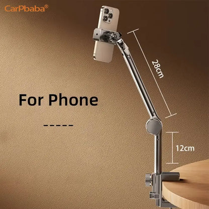Tablet Bracket For Bed IPad Stand 360° Rotating Bed Tablet Mount Stand With 90cm Metal Arm For 4.7~12.9 Inch Phone Tablet Holder